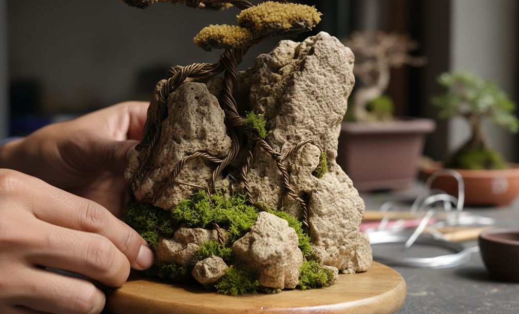 Roots-over-rock-bonsai